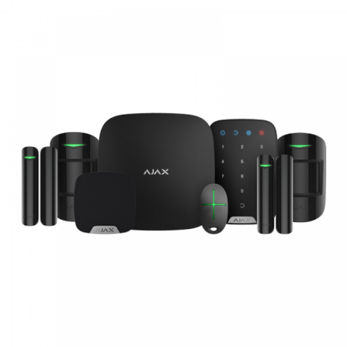 Sistema de Alarma Inalámbrico AJAX Deluxe Set Negro