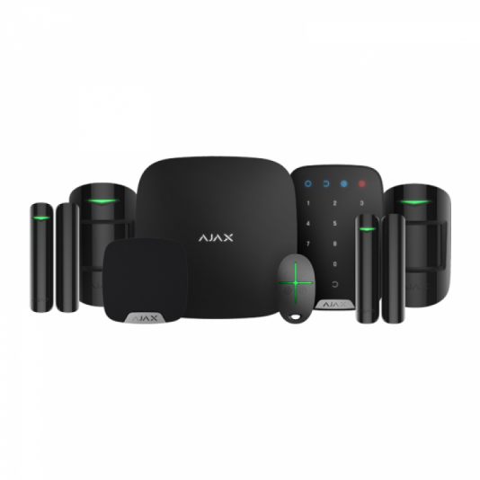 Sistema de Alarma Inalámbrico AJAX Deluxe Set Negro