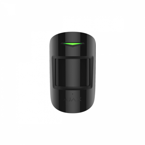 AJAX CombiProtect Detector De Movimiento Con Detector De Rotura De Cristal Inalámbrico Negro