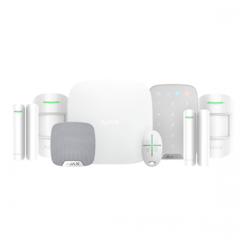 AJAX Sistema de Alarma Inalámbrico Luxe Set Blanco
