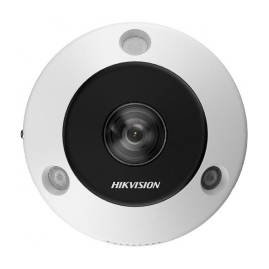Hikvision - DS-2CD63C5G1-IVS - DeepinView - Ojo de Pez - Lente 1.29MM - 12MP - IP - Wit