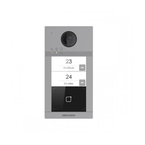 Hikvision DS-KV8213-WME1, 2 pulsadores de timbre, iluminación IR