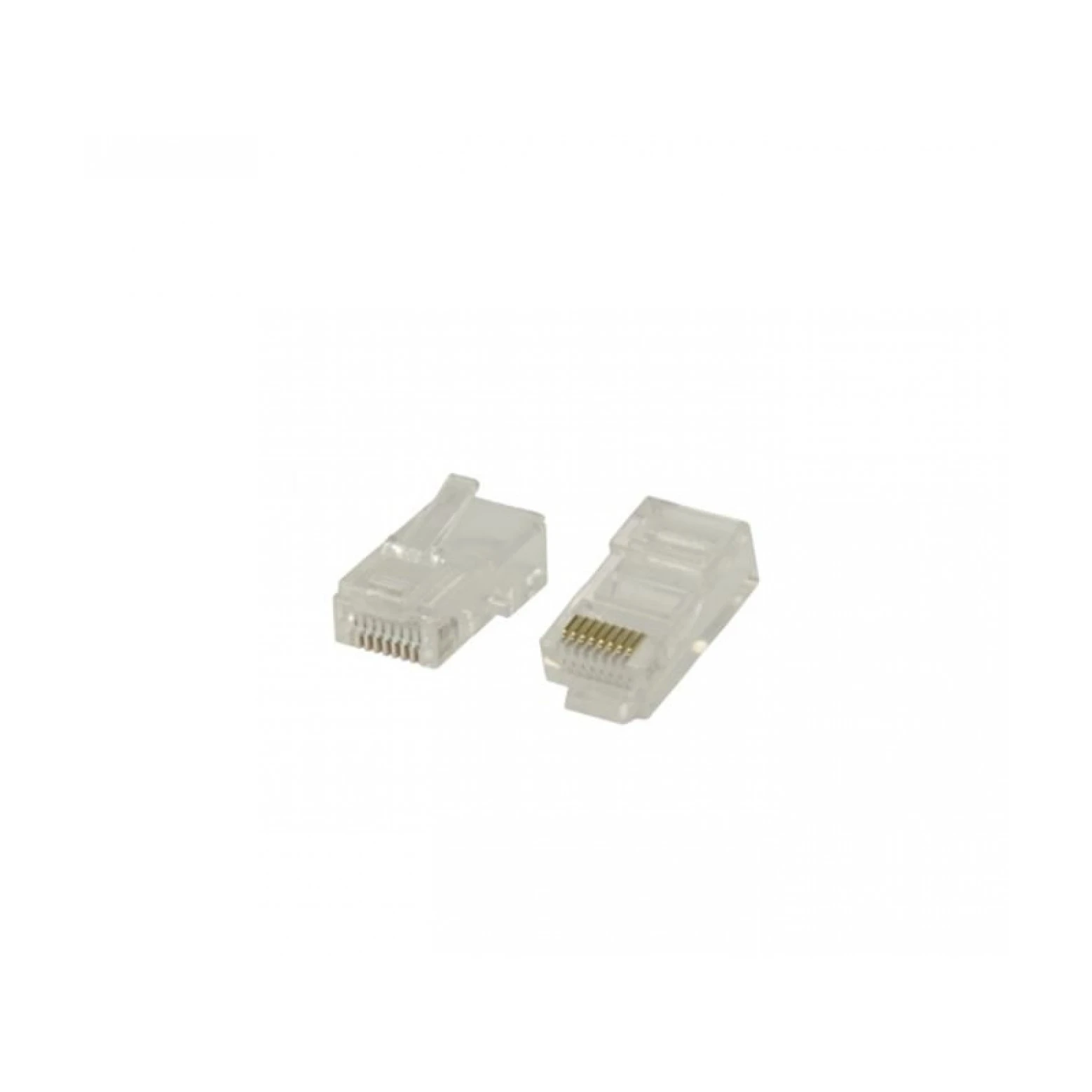 Conectores RJ45 utp por 10 unidades