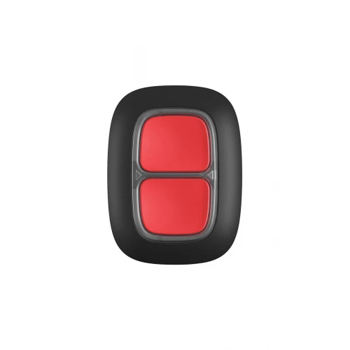 Botón de pánico doble AJAX Negro