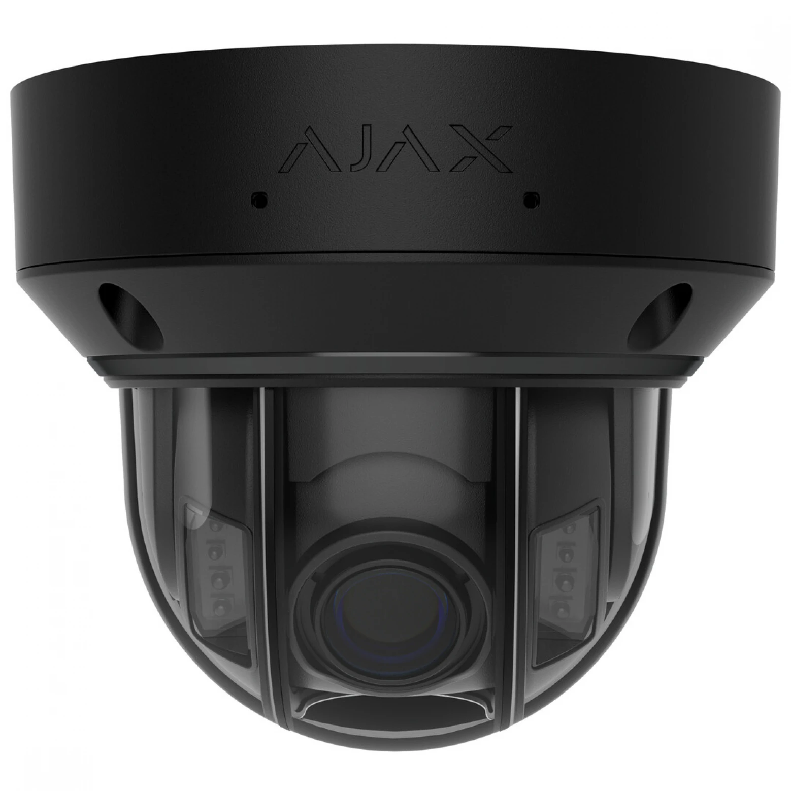 Ajax Systems - Dome - Varifocal 2.8-12mm - 5 megapíxeles - Cámara IP - Iluminación híbrida - Negro