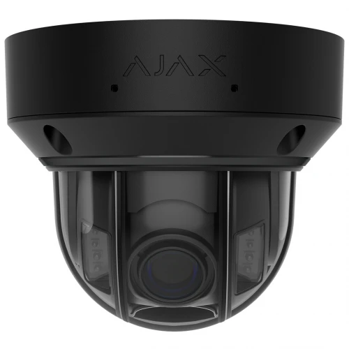 Ajax Systems - Dome - Varifocal 2.8-12mm - 5 megapíxeles - Cámara IP - Iluminación híbrida - Negro