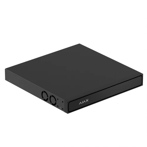 Ajax Systems - Grabador NVR - HDMI - PoE  - H2D - PAC - 8 canales - Negro