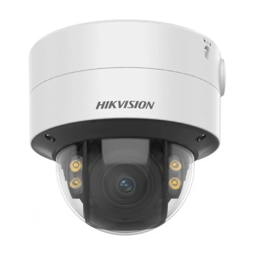 Hikvision - DS-2CD2747G2-LZS - ColorVu Hybrid - Acusense - Varifocal - (3.6-9mm) lente - Domo - 4MP - IP - Wit