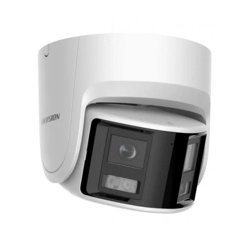 Hikvision DS-2CD2347G2P-LSU/SL DS-2CD2347G2P-LSU/SL - 4 Megapixel - Dome Camera - ColorVu - 180 Degree Panoramic - 4MM - Wit