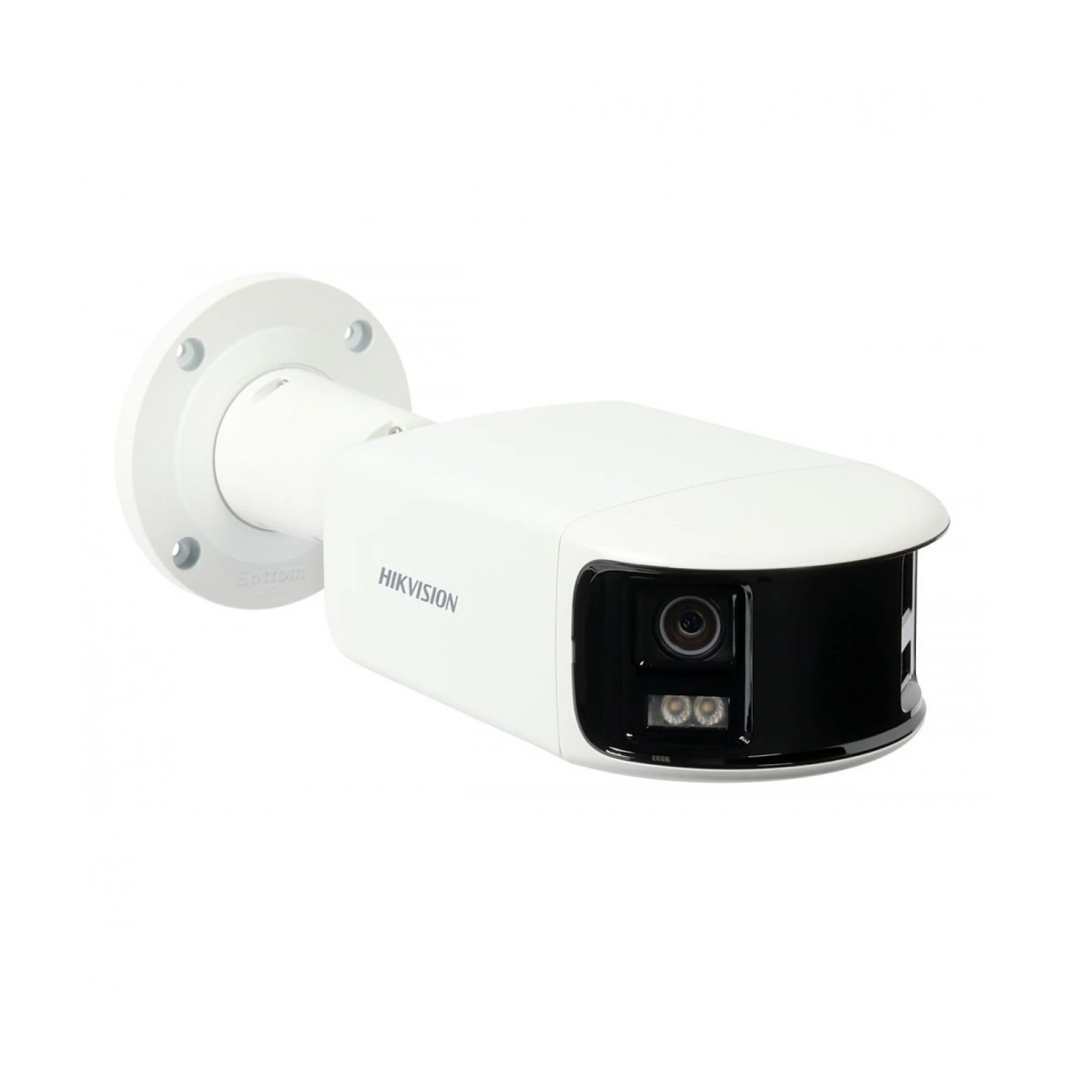 Hikvision DS-2CD2T47G2P-LSU/SL - ColorVu Hybrid - Acusense - Bullet - 4MP - Lente de 2,8mm - Panorama de 180 grados - IP - Blanco