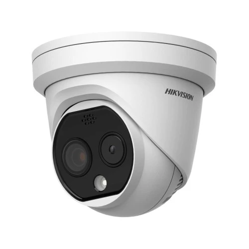 Hikvision DS-2TD1228-2/QA - Serie Heatpro - DeepinView - Térmica - Turret - 4MP - Wit