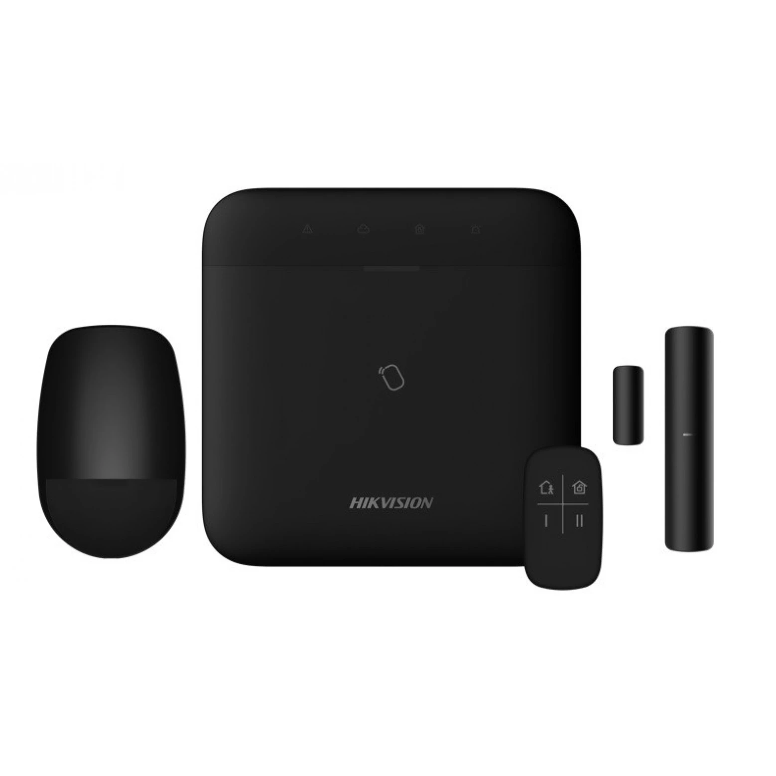 Hikvision DS-PWA96-KIT-WE, AxPro Starter Kit Con 4G, LAN Negro