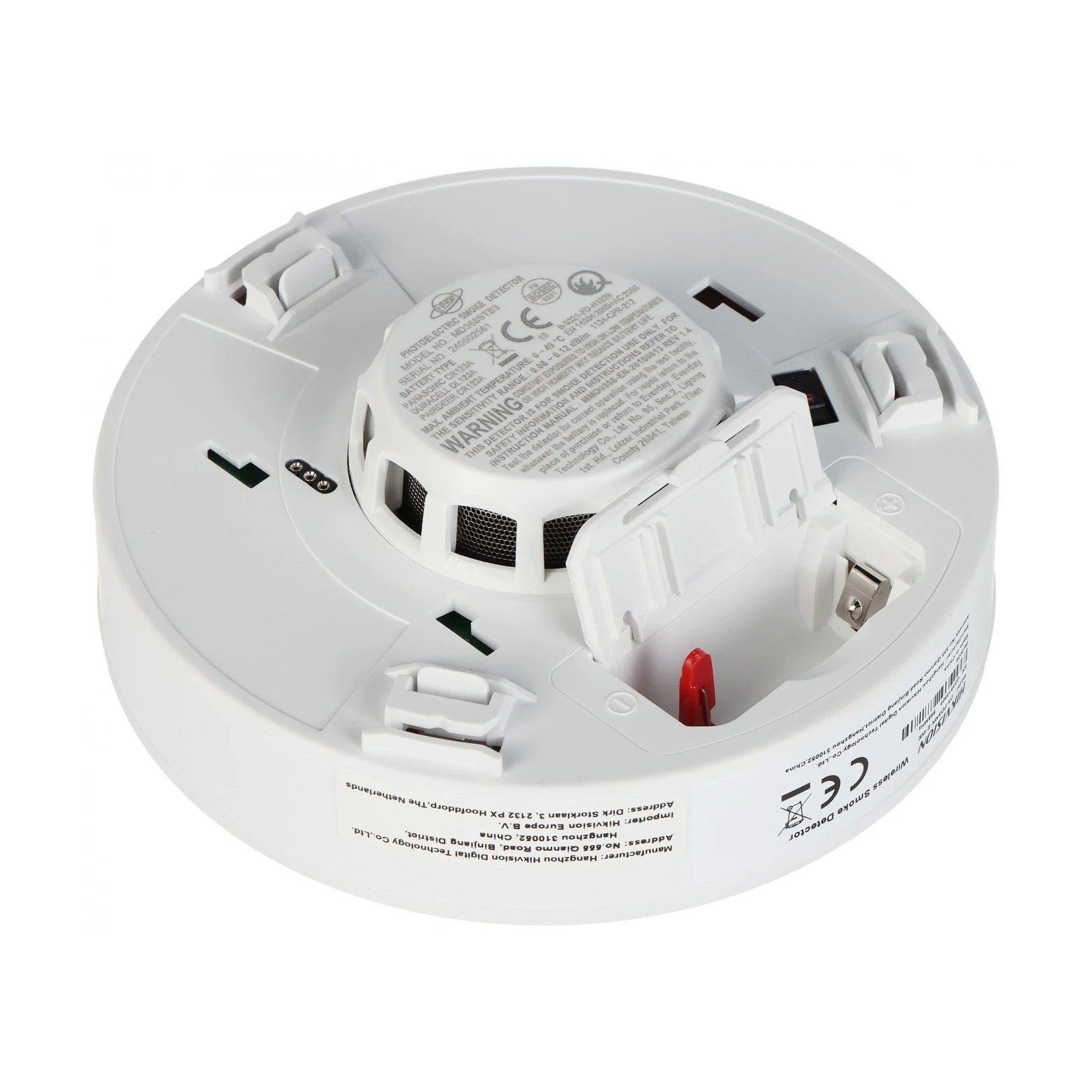 Hikvision DS-PDSMK-E-WE Detector de humo óptico inalámbrico