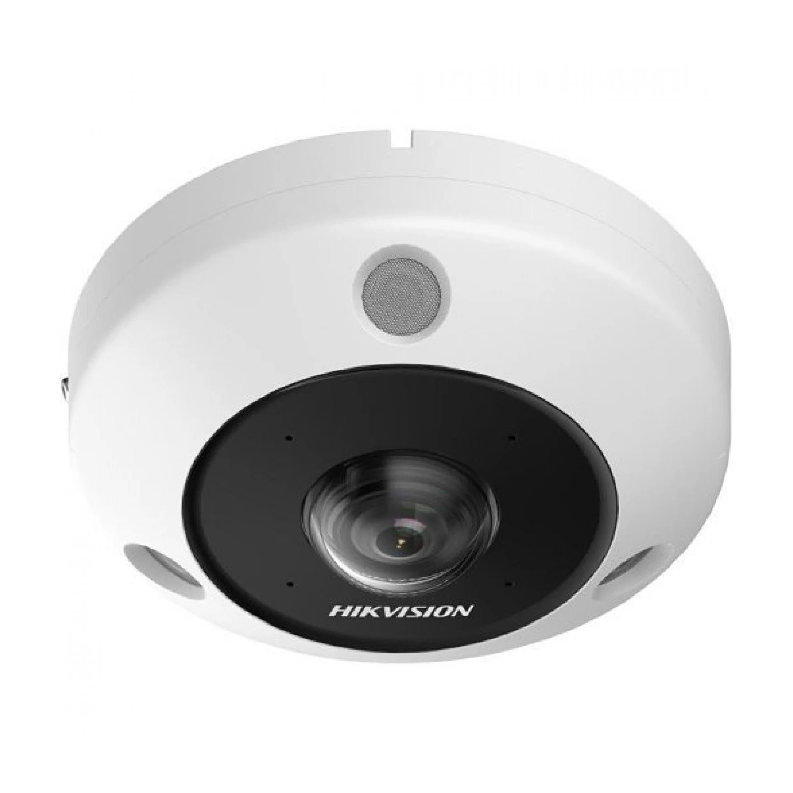 Hikvision - DS-2CD63C5G1-IVS - DeepinView - Ojo de Pez - Lente 1.29MM - 12MP - IP - Wit