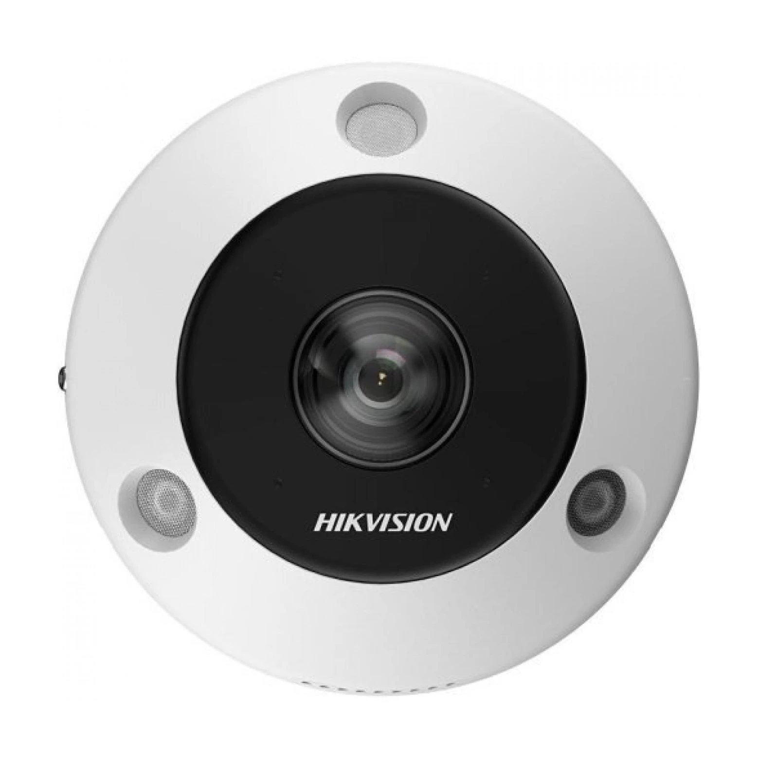 Hikvision - DS-2CD63C5G1-IVS - DeepinView - Ojo de Pez - Lente 1.29MM - 12MP - IP - Wit