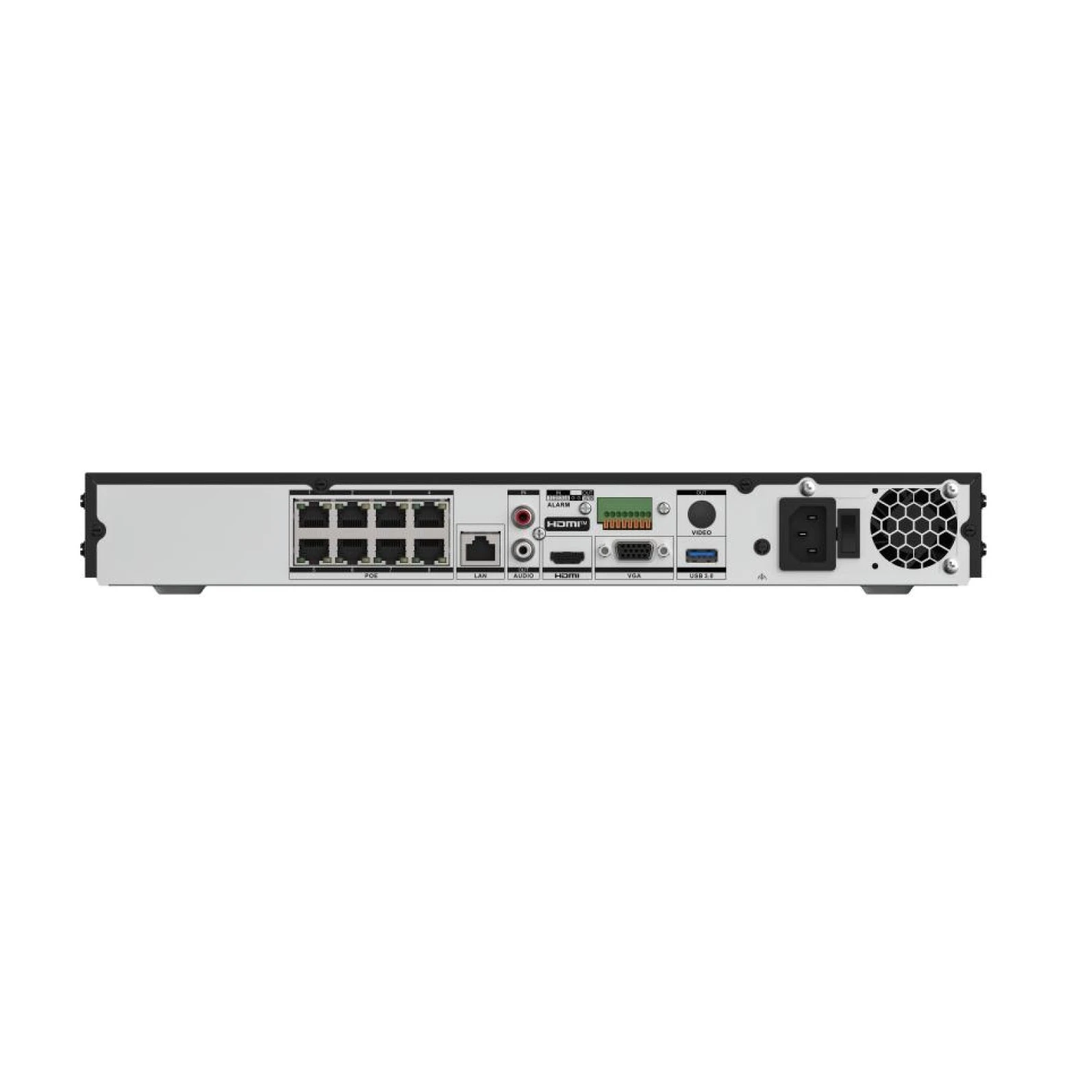 Hikvision DS-7608NXI-I2/8P/VPro – 8 canales – 32 MP – 8 PoE – NVR con IA – AcuSeek – AcuSearch – AcuSense