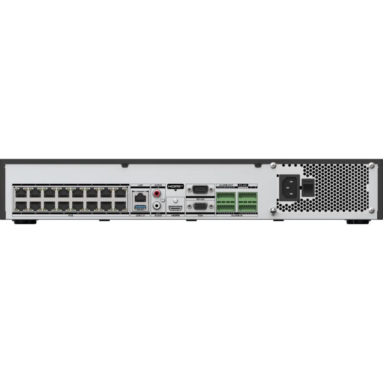 Hikvision DS-7716NXI-K4/16P/VPro - 16 Kanaals - 4K - 16 PoE AI NVR - AcuSeek - AcuSearch - AcuSense