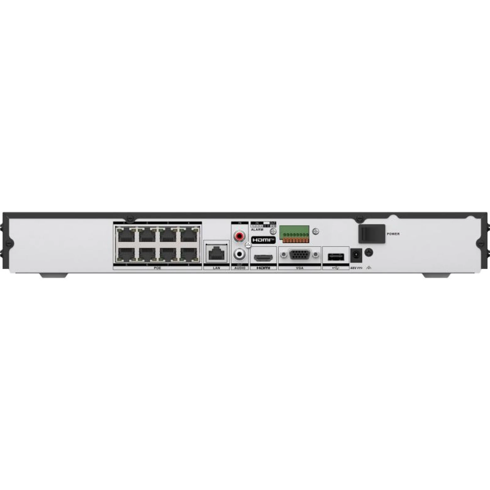 Hikvision DS-7732NXI-I4/16P/VPro – 32 canales – 16 PoE – 32 MP – 4× SATA – NVR con IA – AcuSeek – AcuSearch – AcuSense