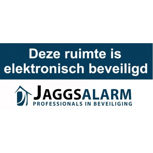 Pegatina de seguridad Jaggs Alarm