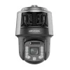 Hikvision DS-2SF7C442MXG2/LM-EL(W)(Y)/26 – Cámara panorámica TandemVu de 6 MP – PTZ DeepinViewX de 4 MP – Zoom óptico de 42× – IR de 400 m – Auto Tracking 3.0