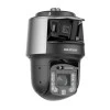 Hikvision DS-2SF7C442MXG2/LM-EL(W)(Y)/26 – Cámara panorámica TandemVu de 6 MP – PTZ DeepinViewX de 4 MP – Zoom óptico de 42× – IR de 400 m – Auto Tracking 3.0