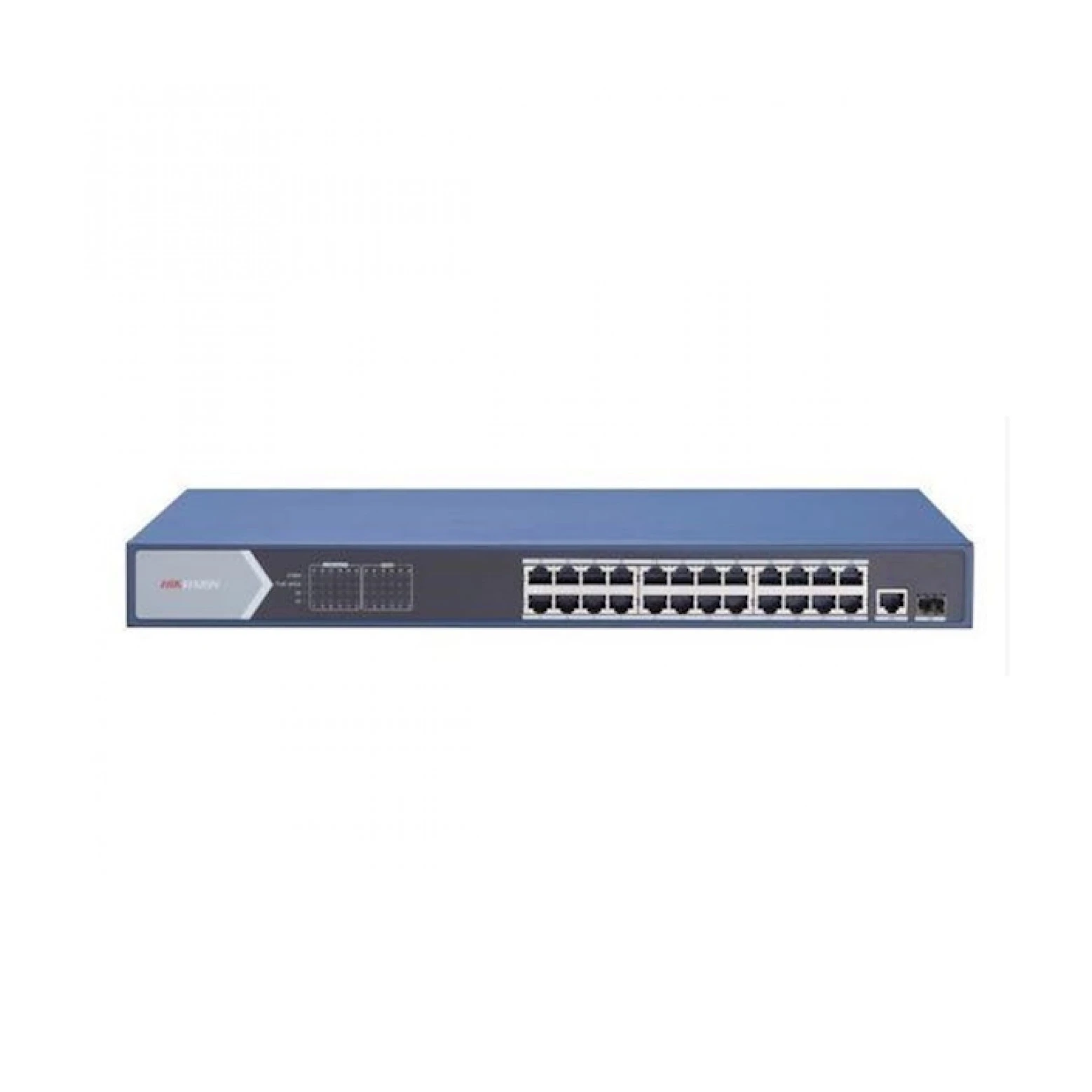 Hikvision DS-3E0526P-E, 24 puertos POE, Gigabit no gestionados