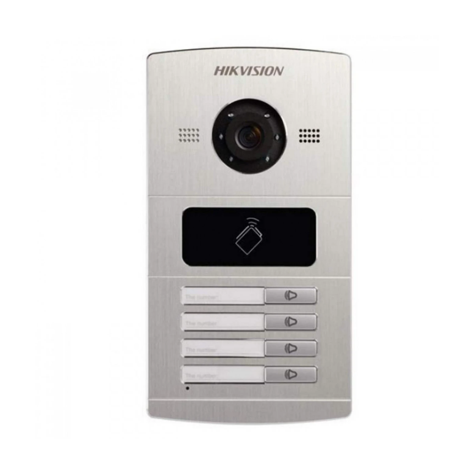Hikvision DS-KV8402-IM Puesto de avanzada con 4 campanas e iluminación IR