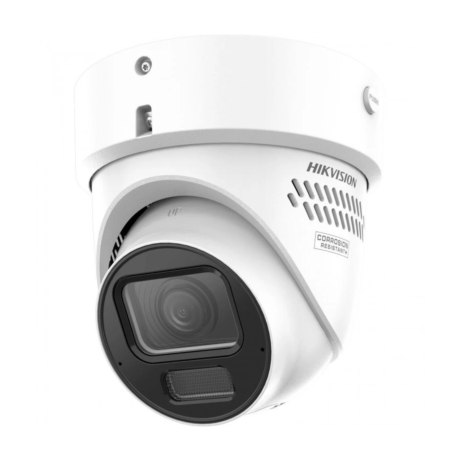 Hikvision - DS-2CD2H47G3-LIZS2UY/SL - ColorVu Hybrid - Varifocal (2,8-12mm) - Turret - 4MP - IP - Blanco
