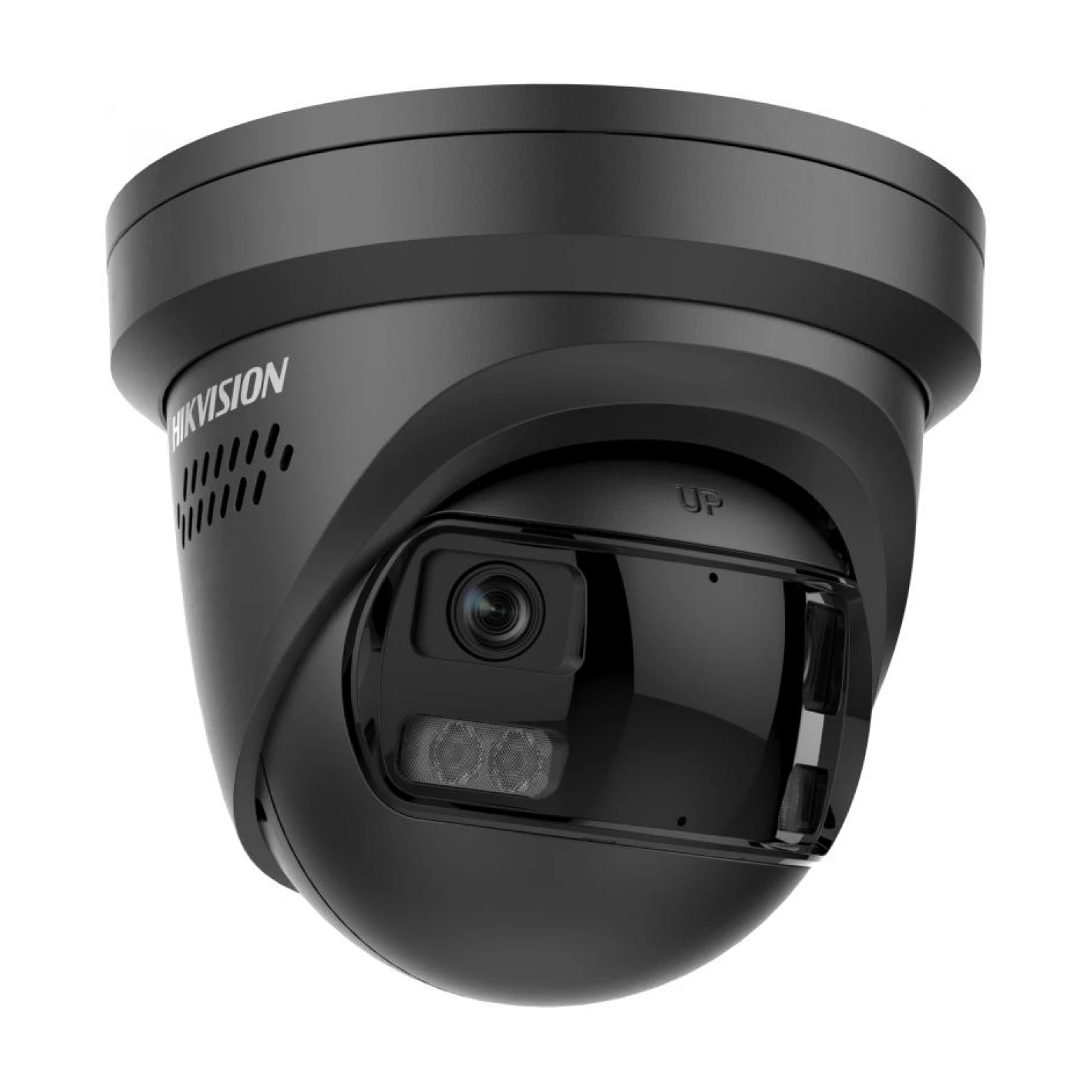 Hikvision - DS-2CD23127G3P-LIS2UY/SL - 12 MP - Panorama de 180° - ColorVu 3.0 - AcuSense 3.0 - Cámara - Negro