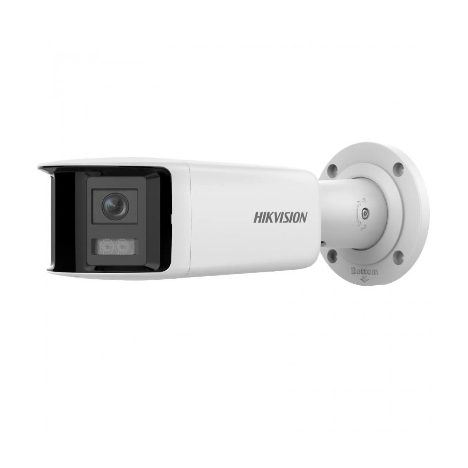 Hikvision DS-2CD2T47G2P-LSU/SL - AcuSense - ColorVu - Panorama - Bullet -  4MP - Wit