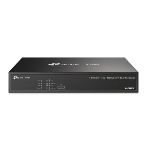 TP-Link By VIGI - NVR1004H-4P - 4 canales - PoE - IP - NVR
