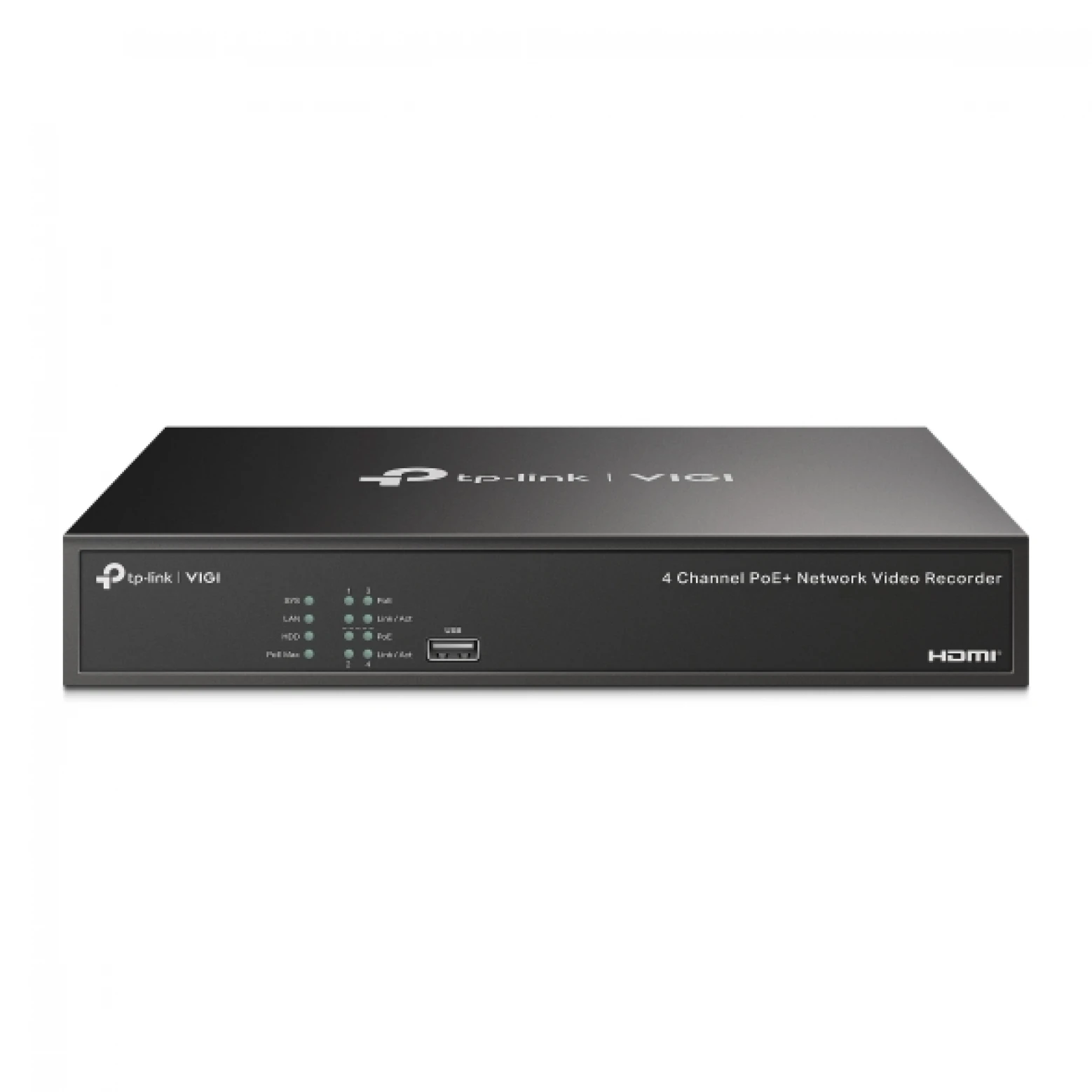 TP-Link By VIGI - NVR1004H-4P - 4 canales - PoE - IP - NVR 