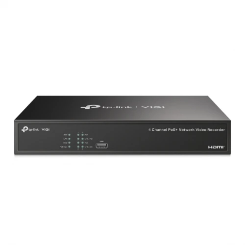 TP-Link By VIGI - NVR1004H-4P - 4 canales - PoE - IP - NVR 