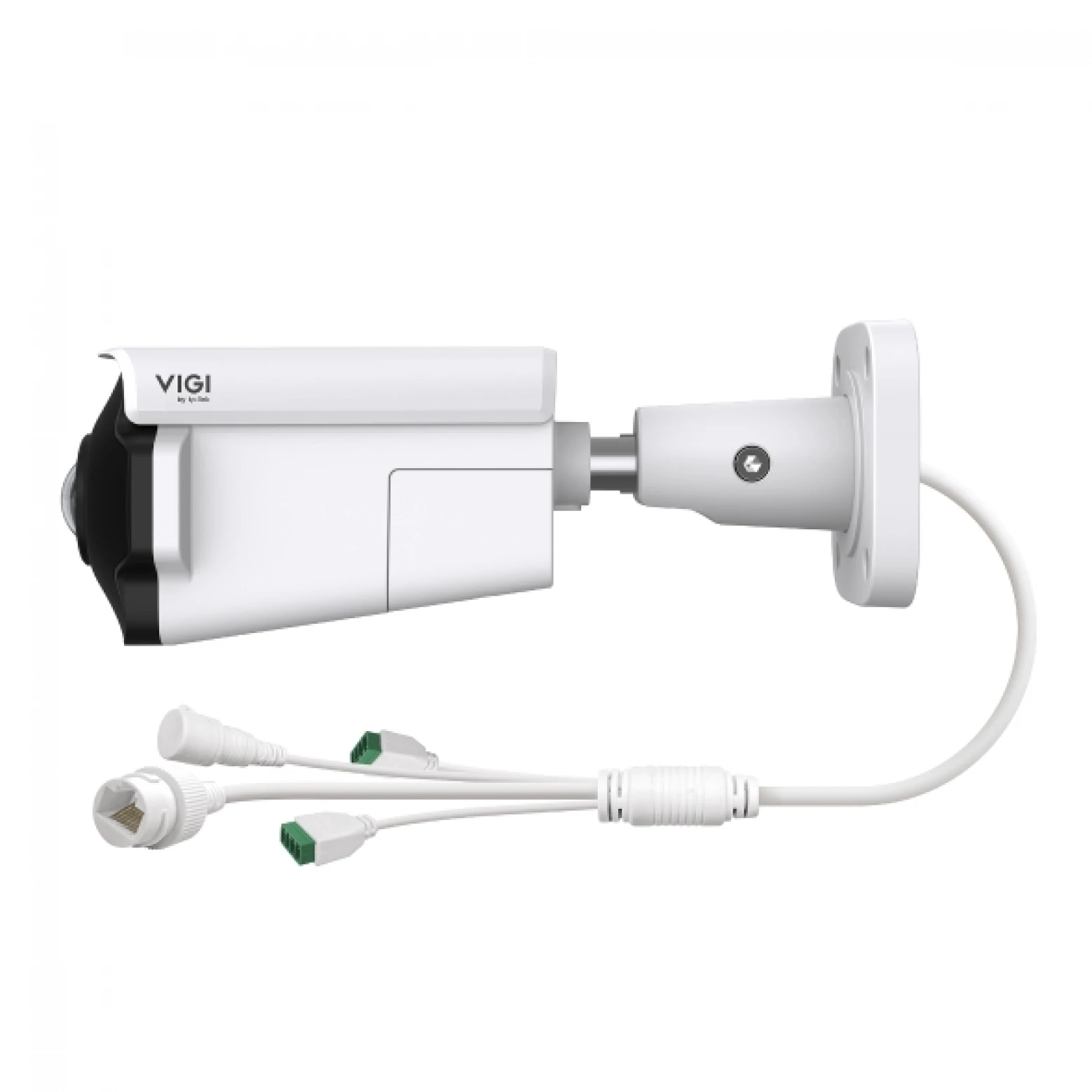 VIGI By TP-link - InSight S385PI - 8 MP - IR - Panorámica - IA - Torre - con disuasión activa - Blanco