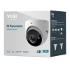 VIGI By TP-link - InSight S485PI - 8 MP - IR - Panorámica - IA - Torre - con disuasión activa - Blanco