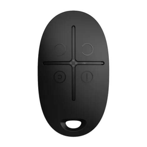 Mando a distancia inalámbrico AJAX SpaceControl Negro