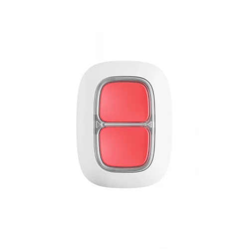 AJAX Botón de pánico doble Blanco