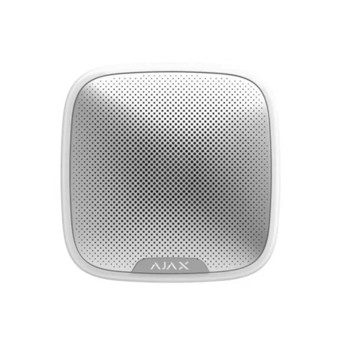 AJAX StreetSiren Sirena de exterior Inalámbrica Blanca