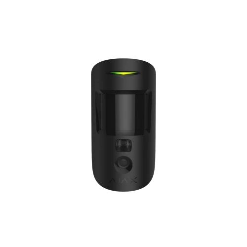 AJAX MotionCam detector de movimiento + Foto cámara inalámbrica PhOD Negro