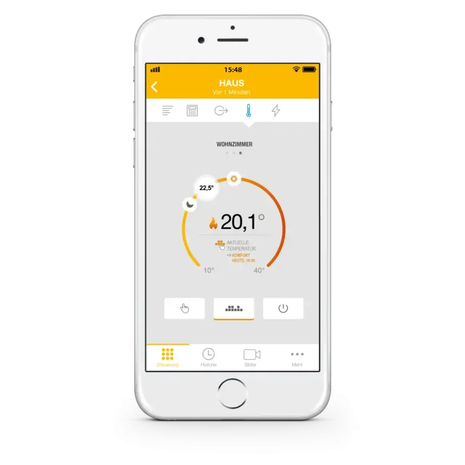 Termostato con cable de bus Jablotron JA-110TP