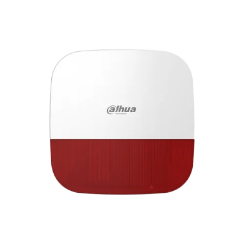 Dahua DHI-ARA13-W2(868) Sirena inalámbrica para exteriores AirShield con flash rojo