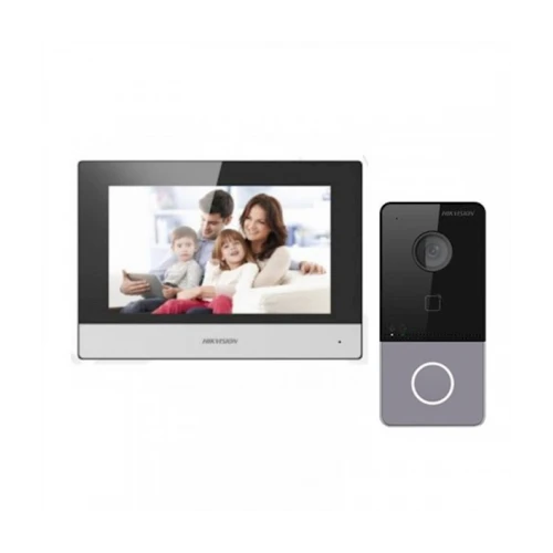 Intercomunicador Hikvision, Deurbel y 7 inch scherm