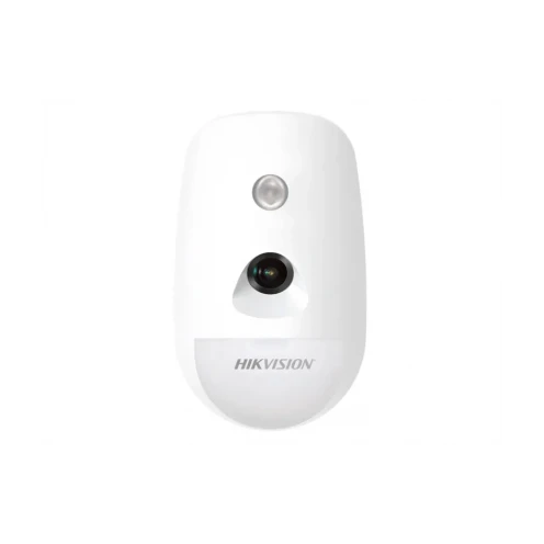 Hikvision DS-PDPC12PF-EG2-WE Detector de movimiento inalámbrico con cámara fotográfica a todo color
