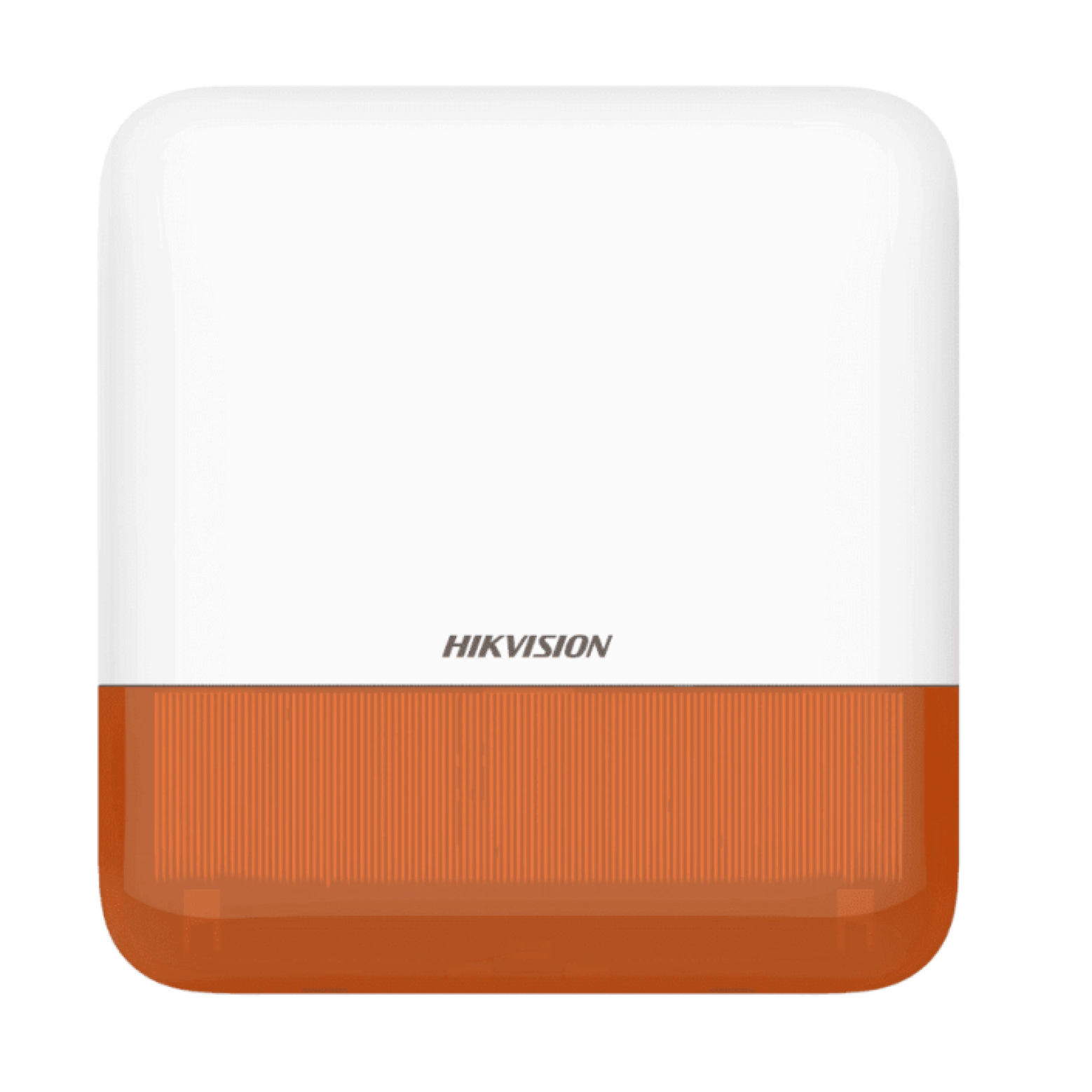 Hikvision DS-PS1-E-WE Sirena inalámbrica para exteriores con luz de flash Naranja
