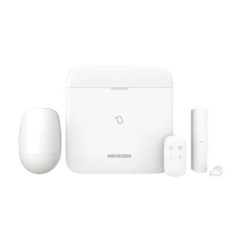 Hikvision DS-PWA64-KIT-WE, GPRS, WiFi, LAN, sistema de alarma inalámbrico AxPro starter kit
