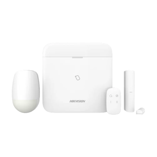 Hikvision DS-PWA64-KIT-WE, GPRS, WiFi, LAN, sistema de alarma inalámbrico AxPro starter kit
