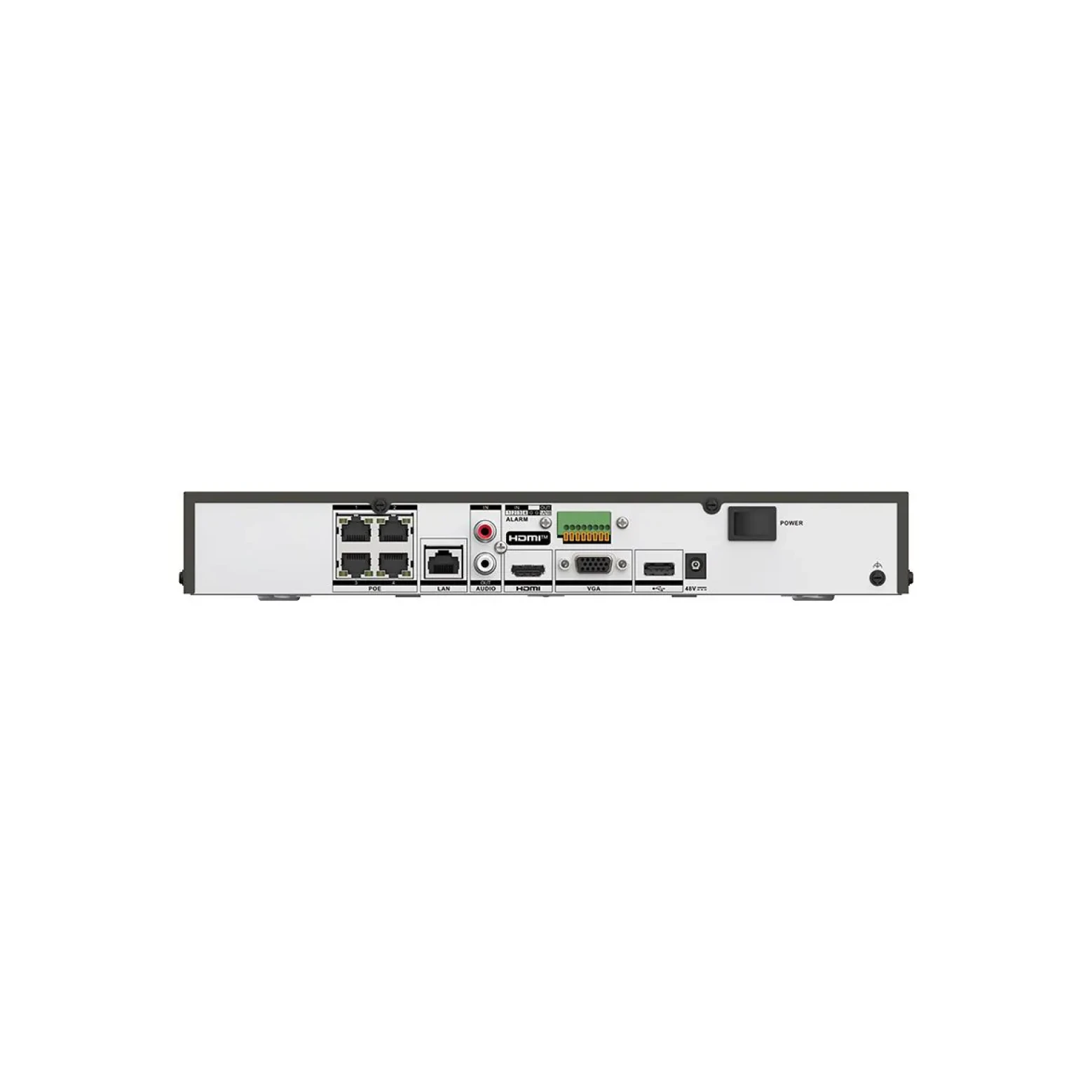 Hikvision DS-7604NXI-K1/4P/VPro – 4 canales – 4K – 4 PoE – NVR con IA – AcuSeek – AcuSearch – AcuSense