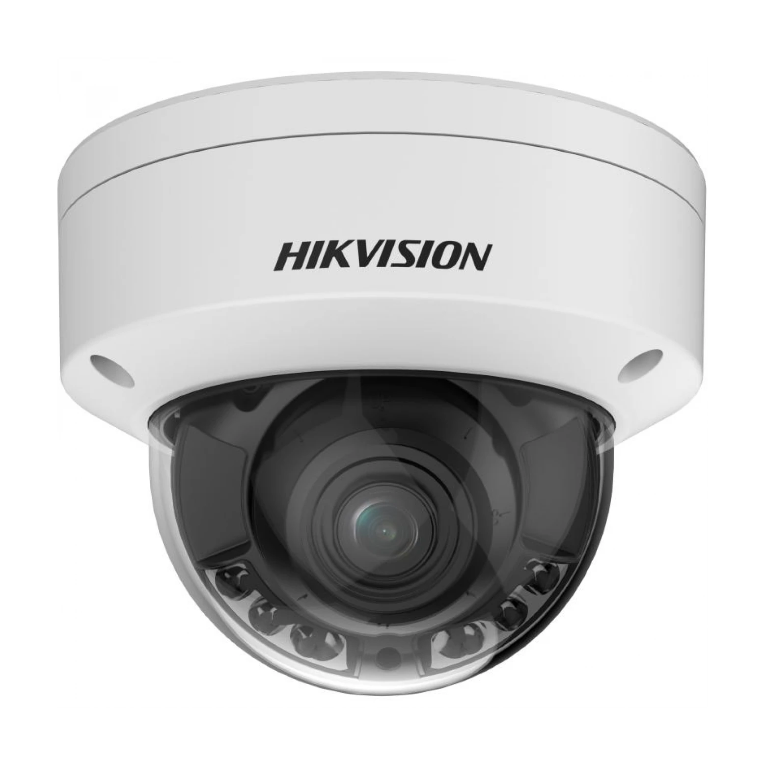 Hikvision - DS-2CD2787G2HT-LIZS - ColorVu Híbrido - Domo Varifocal - 8MP - IP - Blanco