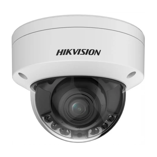 Hikvision - DS-2CD2747G2HT-LIZS - ColorVu Híbrido - Domo Varifocal - 4MP - IP - Blanco