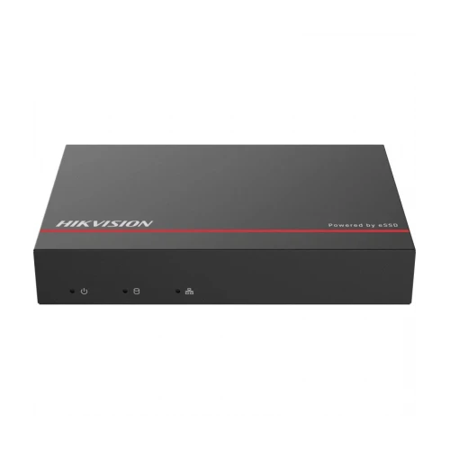 Hikvision DS-E08NI-Q1/8P - Grabador eSSD - 8 canales - 2TB integrado - 8 x PoE 